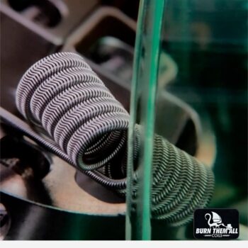 burn them all coils viserion dual tricore 0.15 ohm (pack de 2)