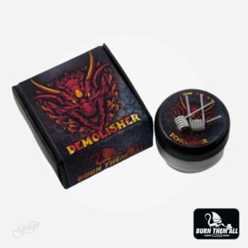 burn them all coils demolisher 3mm dual ss316l+n80 0.10 ohm