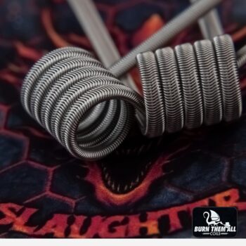 burn them all coils slaughter 3mm dual ss316l+n80 0.12 ohm