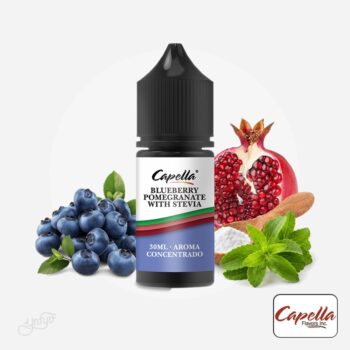 aroma blueberry pomegranate with stevia 30ml – capella