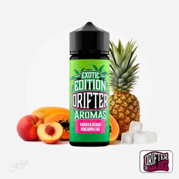 Aroma Exotic Papaya Peach Pineapple Ice 24ml (Longfill) - Drifter