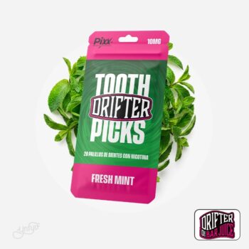 Palillos de Nicotina Fresh Mint 10mg - Drifter (Pack de 20)