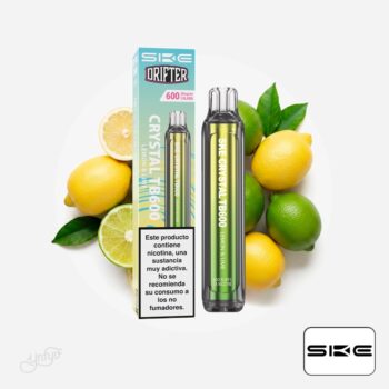 Vaper Desechable Crystal TB600 Lemon Lime 20mg SKE x Drifter