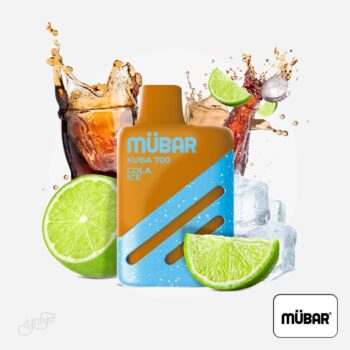 Vaper Desechable Kuba 700 Cola Ice 20mg Mübar