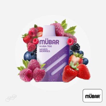 Vaper Desechable Kuba 700 Mixed Berries 20mg Mübar
