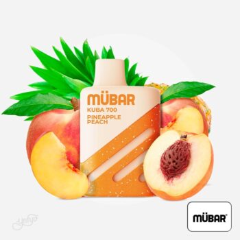 Vaper Desechable Kuba 700 Pineapple Peach 20mg Mübar
