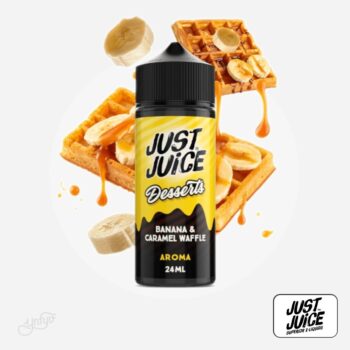 Tienda Vaper Barato, Vapers Desechables Y Recargables | Yonofumoyovapeo.com aroma desserts banana caramel waffle 24ml (longfill) – just juice