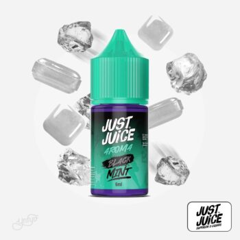 aroma mint range black 6ml (longfill) – just juice