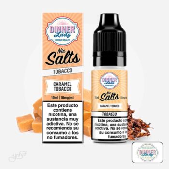 Sales Caramel Tobacco Salts 10ml – Dinner Lady