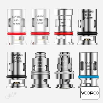 Resistencia Voopoo PnP TR1 (Pack de 5)